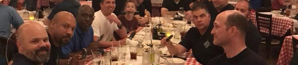 Centurion Club members at a group dinner